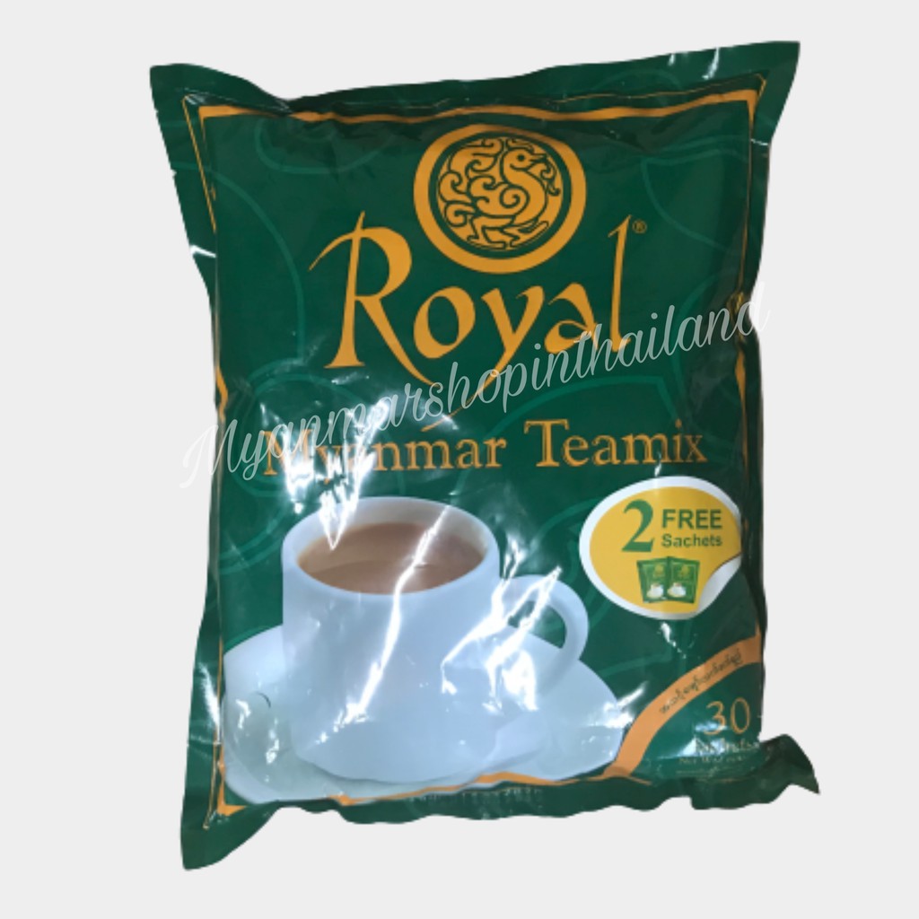 ชาพม่า Royal Myanmar tea mix 3in1 ชานมพม่าหอมกลมกล่อม ☕️