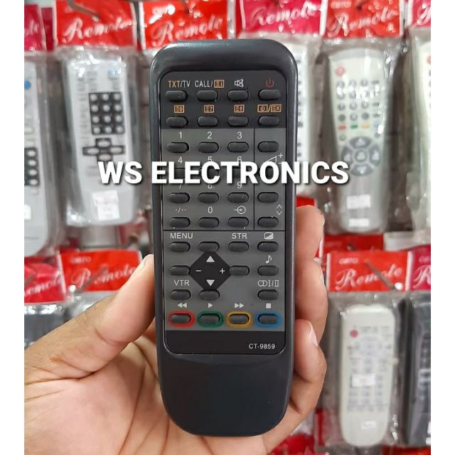 รีโมททีวี Toshiba (ภาพถ่ายจากสินค้าจริง)