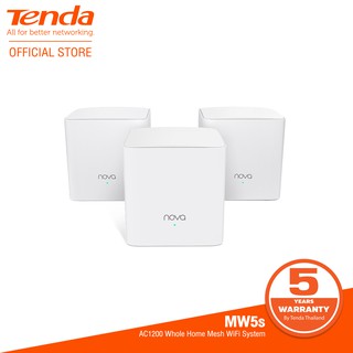 Tenda nova MW5s Mesh Router AC1200 Whole Home Mesh WiFi System(ประกันศูนย์ไทย 5 ปี)