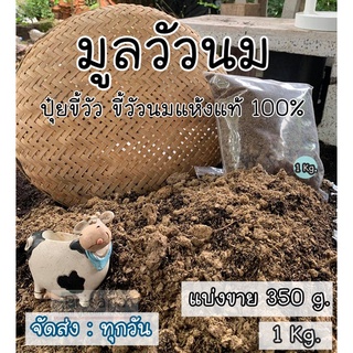 มูลวัวนมแท้100%🐮 ร่อน หมักนำพร้อมใช้ได้ทันที 🌼พร้อมส่ง🌼