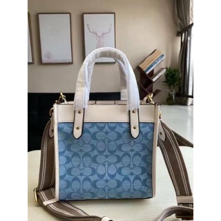 Coach Chambray Tote Bag C4692