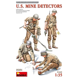 Scale Model MiniArt 1/35 MI35251 U.S. MINE DETECTORS