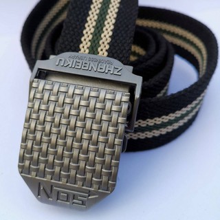 เข็มขัดผู้ชาย เข็มขัดผ้า Canvas Men Belt . NOS