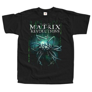 เสื้อยืดครอปขายดี เสื้อยืดคลาสสิก พิมพ์ลาย MATRIX Reolutions 2 TEE black S to 5 AIeiid65KGabff70S-5XL