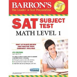 DKTODAY หนังสือ BARRON’S SAT SUBJECT TEST: MATH LEVEL 1 +CD-ROM(6ED)