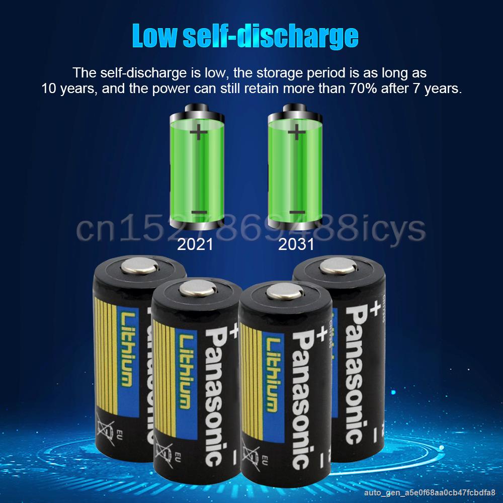 Confezione Da 20 Batterie Al Litio CR123A Da 3V, 1650mAh, Non Ricaricabili, Con Protezione PTC, Durata 10 Anni