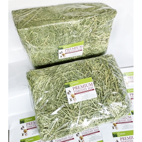 หญ้าทีมโมธี Timothy Super premium Ward Rugh First cut แบบปึก 3, 5 กิโล หญ้าทิมโมธี นำเข้าจาก USA