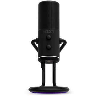 NZXT Capsule Cardioid USB Microphone Black / White