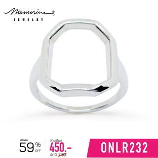 Memorine Jewelry แหวนเงินแท้ 925 : ONLR232