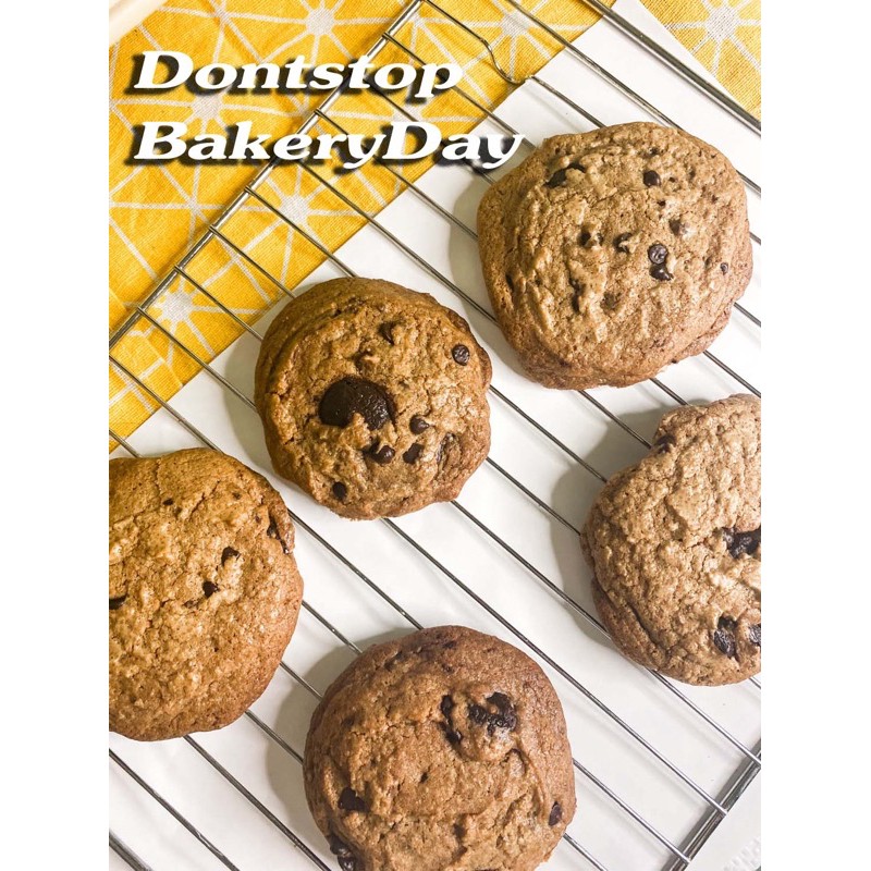 chocolate chip cookies/ chewy cookies (คุกกี้) ไม่มีไขมันทรานส์