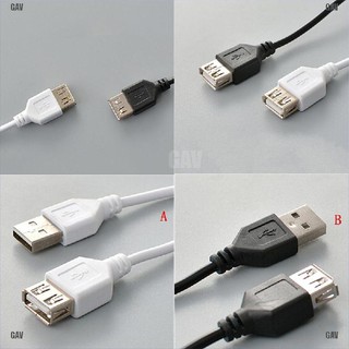 (gav) สายเคเบิ้ล usb 1 . 5 เมตร usb 2 . 0 male to female แหวนแม่เหล็ก