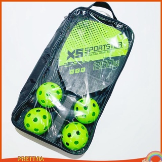 [Prettyia] อุปกรณ์เสริมสําหรับ Pickleball Paddles 2 ชิ้นและ 4 ลูก