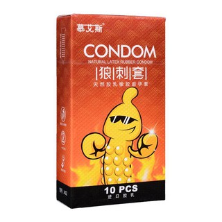 พร้อมส่ง !! ถุงยางอนามัยแบบมีปุ่ม ยี่ห้อ CONDOM