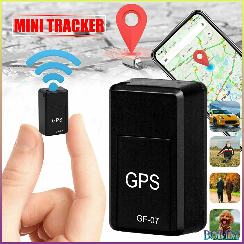Gf07 GPS แม่เหล็กขนาดเล็กพร้อมตัวติดตามรถยนต์ GSM/GPRS แบบเรียลไทม์