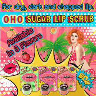 💋OHO Sugar Lip Scrub 25g สครับขัดริมฝีปาก มี 3 กลิ่น👄😻