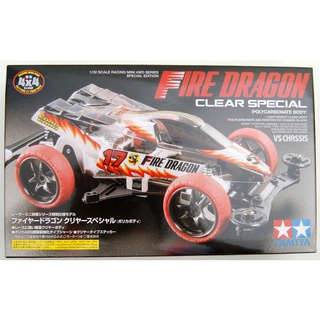 โมเดลรถมินิ4WD Tamiya Mini4WD 1/32 TA95337 FireDragon Clear SP (PC Body/VS Chassis)