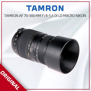 TAMRON เลนส์เทเล AF 70-300มม. f / 4-5 นิ้ว 6 Di LD Macro Canon