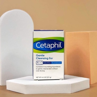 Cetaphil Gentle Cleansing Bar Body&amp;Face🇺🇸คลีนซิ่งที่ใช้ได้ทั้ง ผิวหน้า &amp; ผิวกาย 2in1