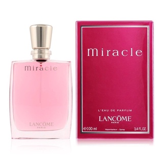 โปรโมชั่น🔥🔥🔥 ซื้อนำ้หอม 2ขวดแถมทอง 0.1 กรัม 1 แผ่น 🔥🔥🔥 พร้อมส่ง 📌Lancome Miracle LEau De Parfum Spray 100 ml.