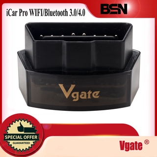 Vgate Icar Pro เครื่องสแกนเนอร์บลูทูธ 3.0 4.0/Wifi Obd2 สําหรับ Android/Ios As Icar2 Elm327