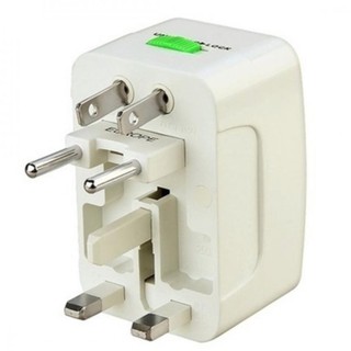 Universal Plug Travel Adapter หัวปลั๊ก เอนกประสงค์ (สีขาว)