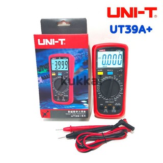 UNI-T UT39A LCD Digital Multimeter มิเตอร์วัดไฟดิจิตอล มัลติมิเตอร์  มัลติมิเตอร์แบบดิจิตอล มิเตอร์วัดไฟ