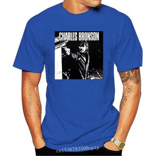 เสื้อยืดผ้าฝ้าย พิมพ์ลาย CHARLES BRONSON Powerviolence DCcnej22DBfacn50Size S-5XL