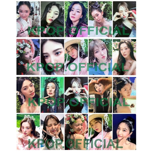 กํามะหยี่สีแดง FEEL MY RHYTHM MUMO PHOTCARD