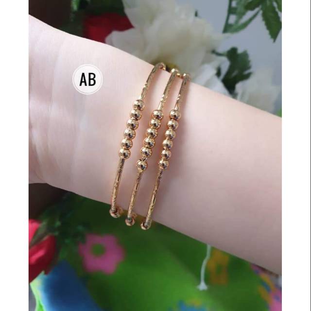 สร้อยข้อมือ Xuping 18k Xuping 3 ชิ้น