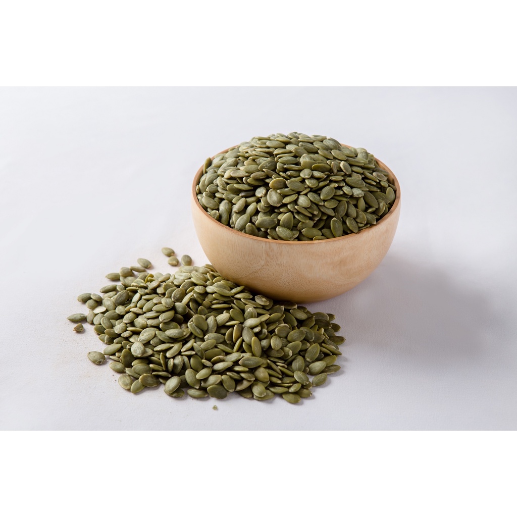 เม็ดฟักทอง(ดิบ)แกะเปลือก เกรดAAA pumpkin seed เมล็ดฟักทอง ฟักทอง เม็ดฟักทองออแกนิก ธัญพืช เนื้อเม็ดเขียว  ของทานเล่น ราคา ถูกที่สุด ดีลบีเคเค แกลเลอรีภาพที่ 3