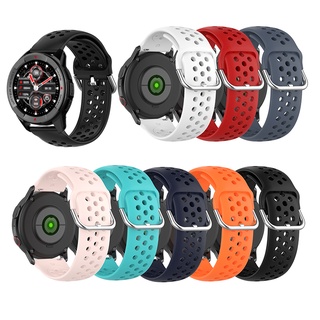 สายนาฬิกาข้อมือซิลิโคน ระบายอากาศ แบบเปลี่ยน สําหรับ Xiaomi Mibro Watch X1 Smart Watchband