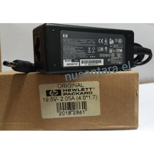อะแดปเตอร์ชาร์จ Netbook ของแท้ HP Mini 19.5V - 2.05A Netbook