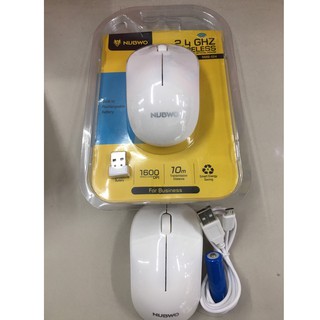 NUBWO Mouse(เมาส์) NMB-024 (INGRES)  เทคโนโลยีการส่งไร้สาย 2.4 GHZ