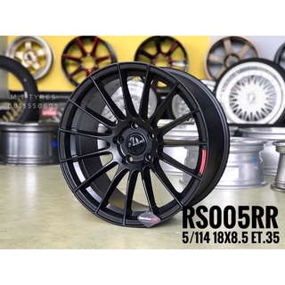 *4วง / Rs05RR ขอบ18 5/114 ล้อใหม่ ชุดละ 14500 มีสีดำ กับ เทา