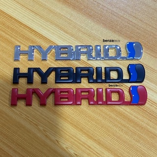 โลโก้* HYBRID งานโลหะ ( ขนาด*2 x 15 cm ) ราคาต่อชิ้น