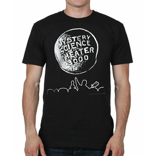 เสื้อยืดผ้าฝ้ายพิมพ์ลายขายดีเสื้อยืด พิมพ์ลาย Mystery Science Theater Front Row สําหรับผู้ชาย