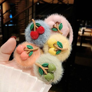 🍒🍒ยางรัดผมเชอรี่ สไตล์เกาหลี พร้อมส่ง🍒🍒