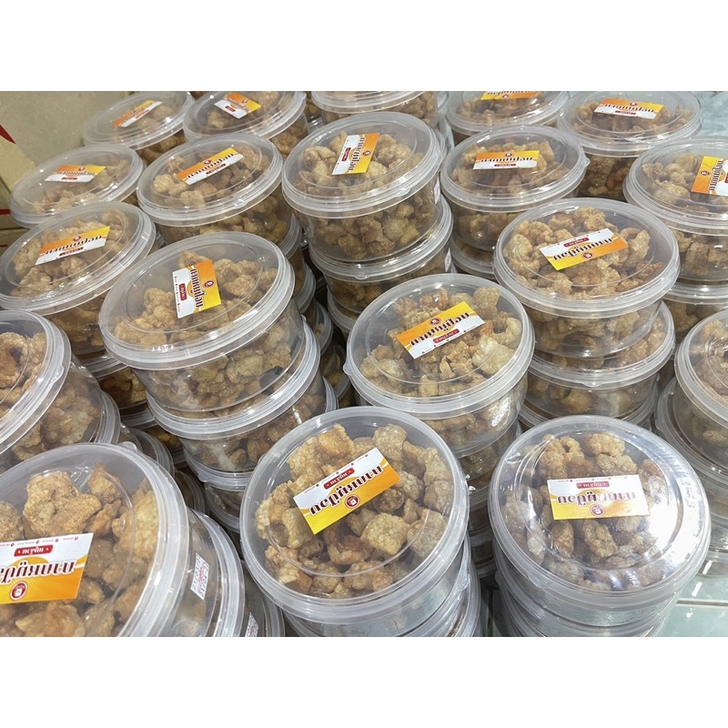 กากหมูป๊อบ เจียวสดใหม่ทุกวัน ไม่เหม็นหืน มี2แบบ กระเทียม ,หมูล้วน ราคา ถูกที่สุด ดีลบีเคเค แกลเลอรีภาพที่ 9