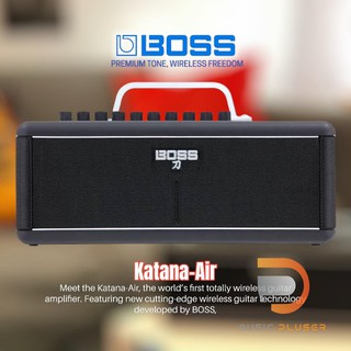 Boss Katana-Air แอมป์กีต้าร์ขนาด 30 วัตต์ เชื่อมต่อผ่านบลูทูธ พร้อมตัวส่งสัญญาณ Wireless Transmitter ของแท้ประกันศูนย์