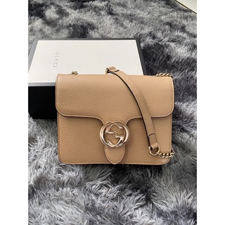 Used in very good condition Gucci interocking crossbody beige