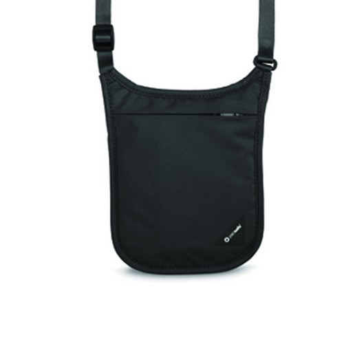 กระเป๋าคล้องคอ pacsafe รุ่น Coversafe V75 สีดำ Black , สีเทา Neutral Grey