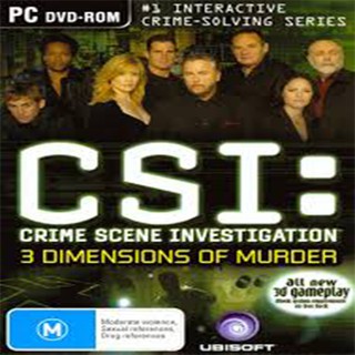 แผ่นเกมส์[PlayStation2]CSI Crime Scene Investigation - 3 Dimensions of Murder (USA)