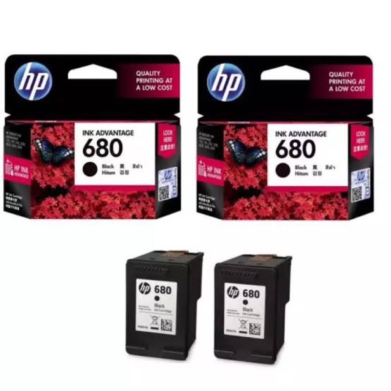 หมึกอิงค์เจ็ท สีดำ HP 680/BK