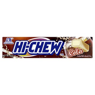 โมรินากะ ไฮ-ชิว โคล่า ลูกอมเคี้ยวหนึบ กลิ่นโคล่า 12 ชิ้น ลูกอม Morinaga Hi-Chew Cola Chewy Candy 12pcs กลุ่มขนมขบเคี้ยว