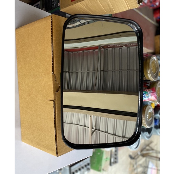 1อัน กระจกมองข้าง รถบรรทุกNKR ลูกหมากตรง ขนาด 17x25.5 เซนติเมตร