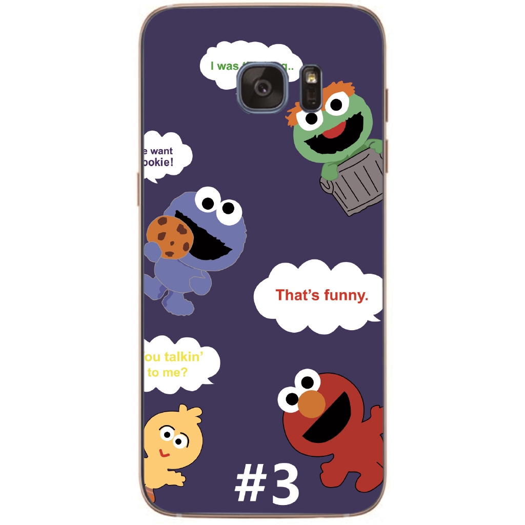 เคสโทรศัพท์ พิมพ์ลายการ์ตูน สำหรับ Samsung Galaxy Note5/Note 4/S6/S7 Edge #8