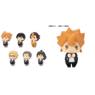 HugKoro Haikyuu!! vol.1 6Pack BOX พร้อมของแถม / Cable Posing Figure Chara Collection ไฮคิว ฟิกเกอร์แท้ กาชาปอง Gashapon