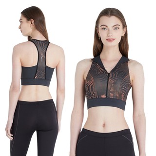 Cherilon เชอรีล่อน Sport Bra สปอร์ตบรา บรา ออกกำลังกาย ไร้โครง นุ่ม กระชับ ฟองน้ำดันทรง มีรูระบายอากาศ MPN-BNA220-BL