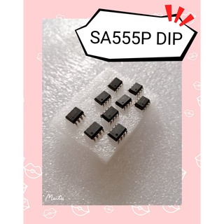 SA555P DIP  5ชิ้น/1ชุด