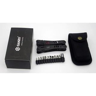 เครื่องมือ ชุดเครื่องมือเอนกประสงค์ (multi-tool) GANZO 302-B (black)